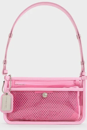 CHARLES & KEITH Norah See-Through Mesh Shoulder Bag