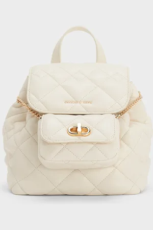 CHARLES & KEITH Aubrielle Quilted Backpack