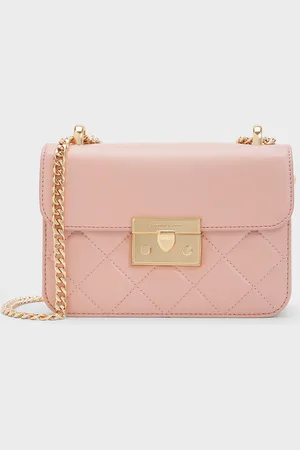 CHARLES & KEITH Alva Quilted Chain-Handle Bag