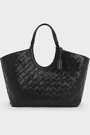 CHARLES & KEITH Ivette Woven Tote Bag