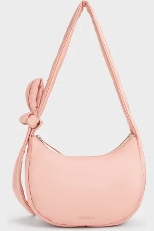 CHARLES & KEITH Delilah Nylon Knotted Hobo Bag