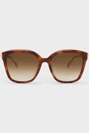 CHARLES & KEITH Oversized Square Acetate Sunglasses