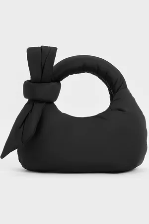 CHARLES & KEITH Delilah Nylon Bow Puffy Bag