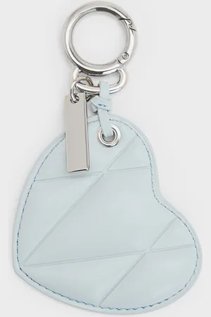 CHARLES & KEITH Heart Quilted Mirror Charm
