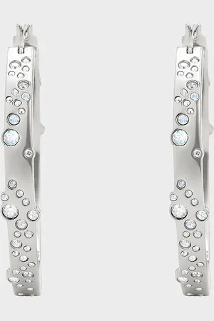 CHARLES & KEITH Reverie Crystal Large Hoop Earrings