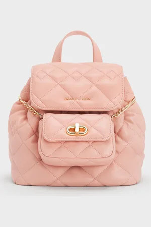 CHARLES & KEITH Aubrielle Quilted Backpack