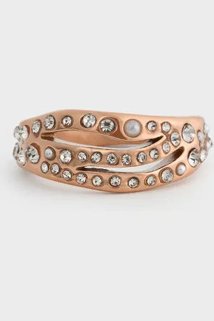 CHARLES & KEITH Aine Crystal Sculptural Ring
