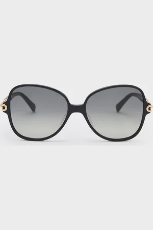 CHARLES & KEITH Chain-Link Oversized Butterfly Sunglasses