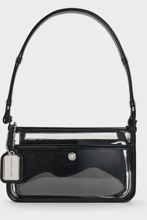 CHARLES & KEITH Norah See-Through Mesh Shoulder Bag