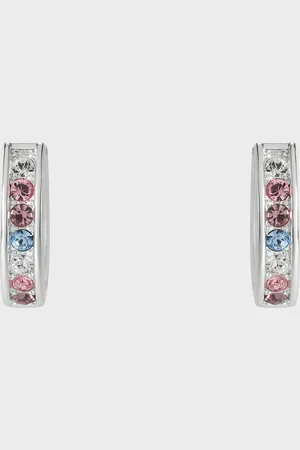 CHARLES & KEITH Maeve Crystal-Embellished Hoop Earrings