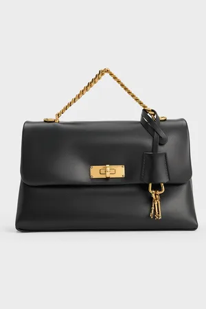 CHARLES & KEITH Kerry Chain-Handle Crossbody Bag