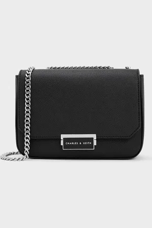 CHARLES & KEITH Sue Chain-Strap Shoulder Bag