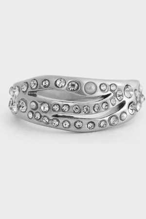CHARLES & KEITH Aine Crystal Sculptural Ring