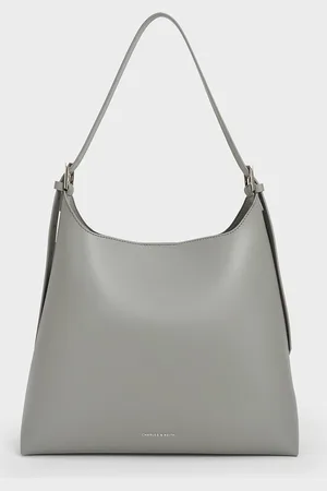 CHARLES & KEITH Hertha Trapeze Slouchy Hobo Bag