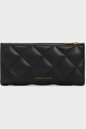 CHARLES & KEITH Danika Quilted Long Wallet
