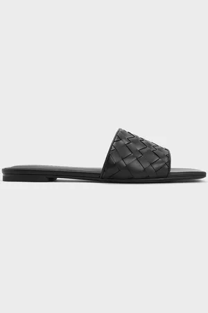 CHARLES & KEITH Ivette Woven Slide Sandals