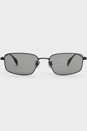 CHARLES & KEITH Inara Metallic-Rim Sunglasses