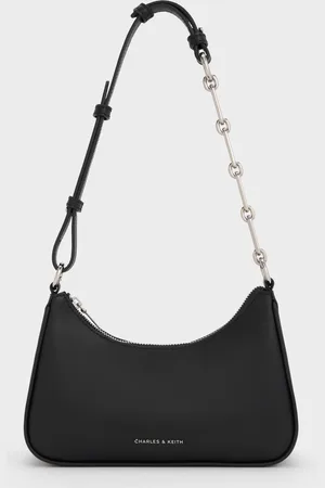 CHARLES & KEITH Lane Chain-Link Shoulder Bag