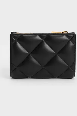 CHARLES & KEITH Gemma Quilted Cardholder