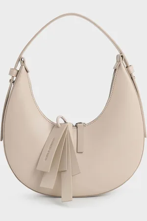 CHARLES & KEITH Carey Crescent Hobo Bag