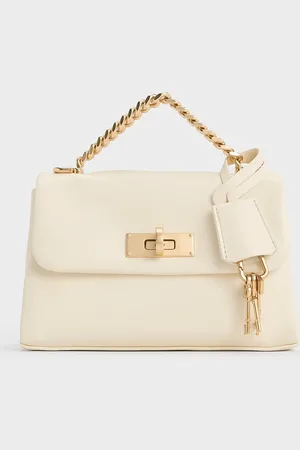 CHARLES & KEITH Mini Kerry Chain-Handle Crossbody Bag