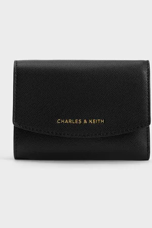 CHARLES & KEITH Briony Curved Flap Wallet