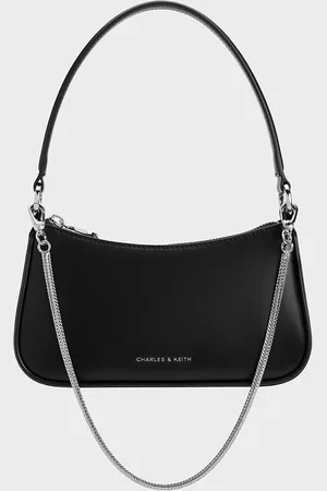 CHARLES & KEITH Elspeth Curved Shoulder Bag