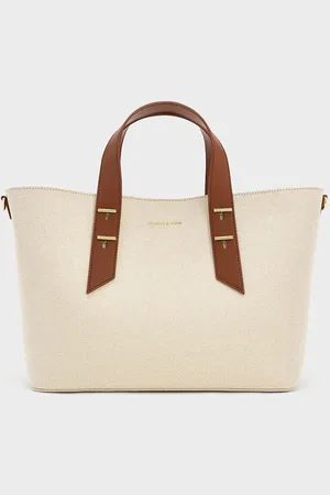 CHARLES & KEITH Shania Canvas Tote Bag