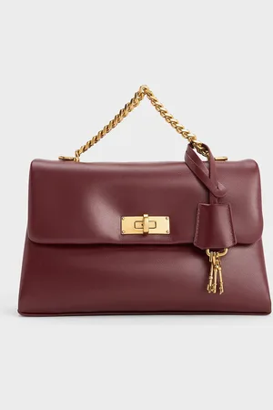 CHARLES & KEITH Kerry Chain-Handle Crossbody Bag