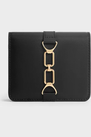 CHARLES & KEITH Agatha Chain-Accent Card Holder