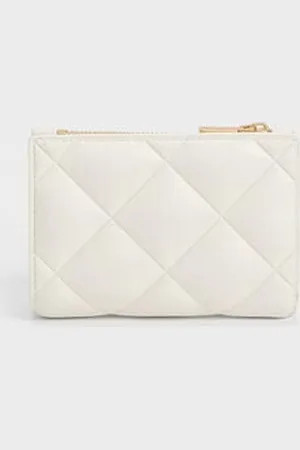 CHARLES & KEITH Gemma Quilted Card Holder
