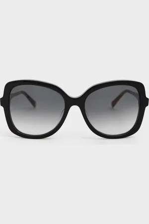 CHARLES & KEITH Recycled Acetate Butterfly Sunglasses