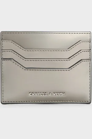 CHARLES & KEITH Carli Metallic Multi-Slot Card Holder