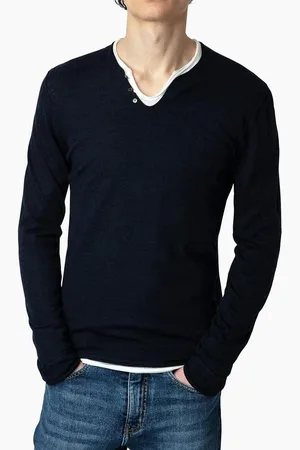 Zadig & Voltaire Monastir Marino Knitwear Men