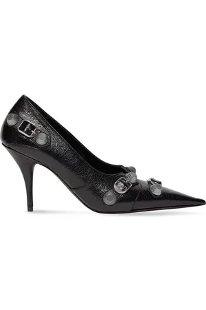 Balenciaga Le Cagole 90mm Leather Pumps
