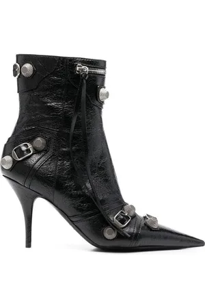 Balenciaga Le Cagole Leather Boots