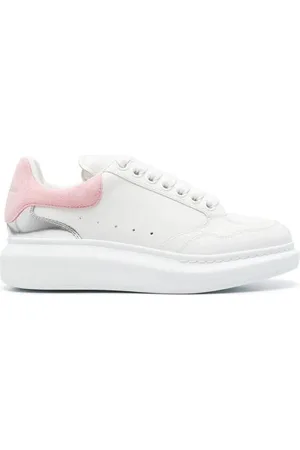 Alexander McQueen Panelled Laceup Sneakers