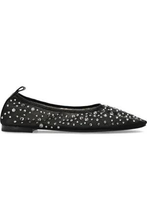 Tory Burch Flat Shoes With Crystal Embellishment