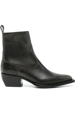 Golden Goose Side Zip Leather Boots