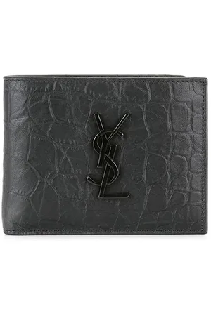 Saint Laurent Cassandre Wallet Leather One-size Men
