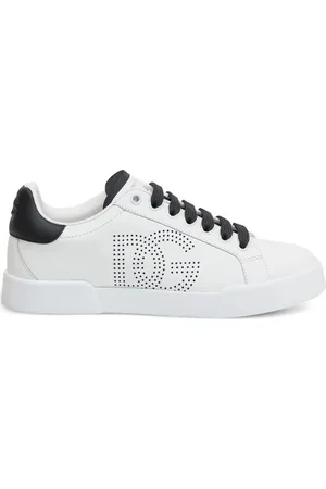 Dolce & Gabbana Laceup Rubber Sole Footwear Model CK