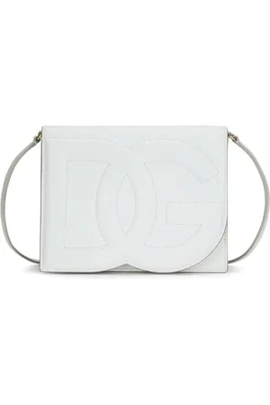 Dolce & Gabbana Embossed Logo Shoulder Bag