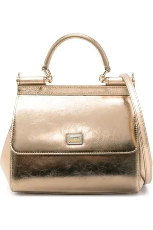 Dolce & Gabbana Elegant Calf Leather Handbag