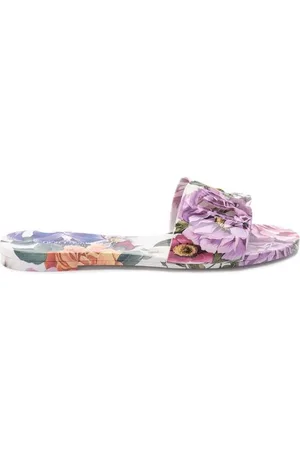 Dolce & Gabbana Opentoe Sandals With Branded Insole