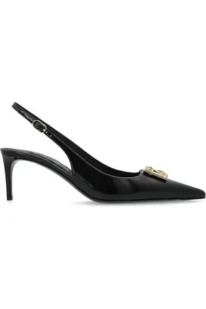 Dolce & Gabbana Pointed Toe Slingback Stilettos