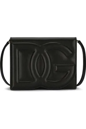 Dolce & Gabbana Logo Embossed Shoulder Bag