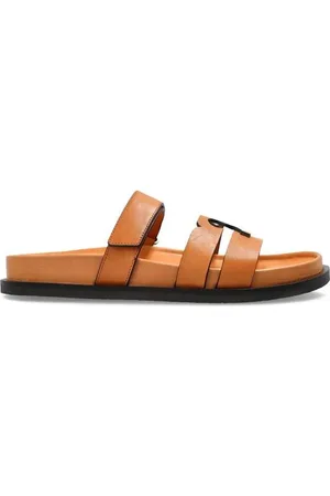 Tory Burch Touchstrap Leather Sandals