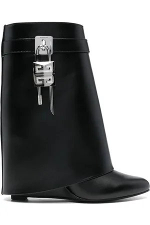 Givenchy T Shark Lock Leather Boots