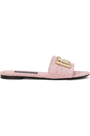 Dolce & Gabbana DG Logo Slide Sandals
