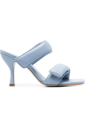 Gia Borghini Perni Leather Touchstrap Mules